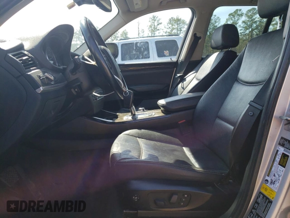 2011 BMW X3 28i with VIN 5UXWX5C50BL708615, listed as a Copart auction lot 46101255 with 132,410 mi miles and Salvage Title. Bid and sale history available at carsss.com. Image 7.