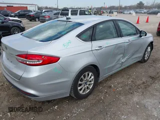 2017 Ford Fusion S with VIN 3FA6P0G7XHR316936, listed as a IAAI auction lot 41888766 with 175,881 mi miles. Bid and sale history available at carsss.com. Image 4.