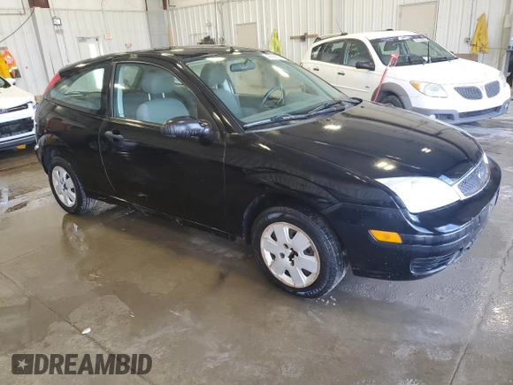 2007 Ford Focus S with VIN 1FAFP31N67W348464, listed as a Copart auction lot 49895615 with 122,026 mi miles and Non Repairable. Bid and sale history available at DreamBid. Image 4.