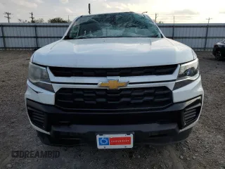 2022 Chevrolet Colorado 2WD Work Truck with VIN 1GCGSBEA0N1300502, listed as a Copart auction lot 86659344 with 26,473 mi miles and Salvage title. Bid and sale history available at DreamBid. Image 5.