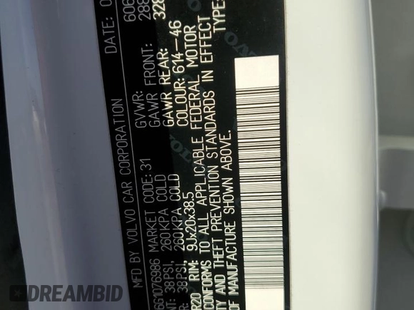 2016 Volvo XC90 T6 Momentum z VIN YV4A22PK6G1076986, wystawiony jako Copart lot #46224615 z przebiegiem Nie podano mil oraz Szkoda całkowita • Salvage title. Historia ofert i sprzedaży dostępna na DreamBid. Obrazek 15.