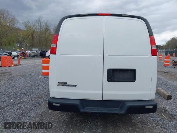 2019 Chevrolet Express Cargo Van with VIN 1GCZGHFG7K1209948, listed as a IAAI auction lot 42038244 with 249,167 mi miles. Bid and sale history available at carsss.com. Image 16.