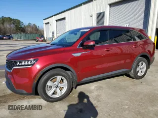 2021 Kia Sorento LX with VIN 5XYRG4LC0MG062403, listed as a Copart auction lot 43642605 with 56,298 mi miles and Salvage Title. Bid and sale history available at carsss.com. Image 1.