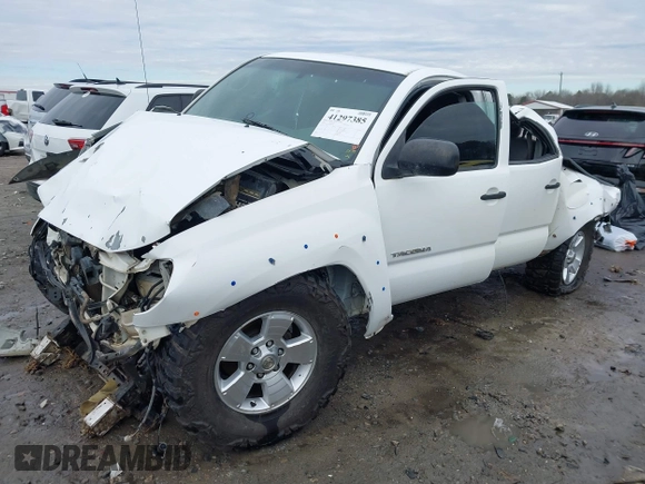 2009 Toyota Tacoma PreRunner with VIN 3TMJU62N59M082788, listed as a IAAI auction lot 41297385 with 253,581 mi miles. Bid and sale history available at carsss.com. Image 2.