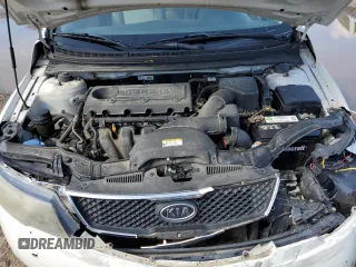 2010 Kia Forte EX with VIN KNAFU4A21A5053314, listed as a Copart auction lot 50621285 with 138,206 mi miles and Salvage Title. Bid and sale history available at carsss.com. Image 12.