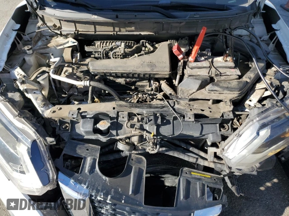 2017 Nissan Rogue SV with VIN KNMAT2MT5HP514280, listed as a Copart auction lot 47095455 with 144,396 mi miles and Salvage title. Bid and sale history available at DreamBid. Image 13.