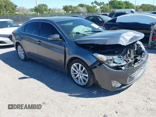 2013 Toyota Avalon XLE with VIN 4T1BK1EB9DU073249, listed as a IAAI auction lot 41780717 with 139,942 mi miles and . Bid and sale history available at DreamBid. Image 1.