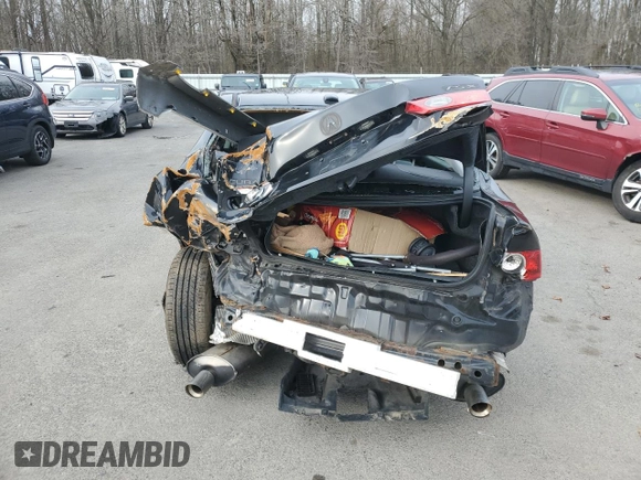 2006 Acura TSX with VIN JH4CL96826C028460, listed as a Copart auction lot 44718325 with 0 mi miles and Salvage Title. Bid and sale history available at carsss.com. Image 6.