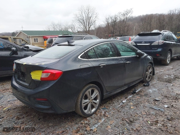 2016 Chevrolet Cruze Premier with VIN 1G1BG5SMXG7303220, listed as a IAAI auction lot 41533633 with 87,768 mi miles. Bid and sale history available at carsss.com. Image 4.