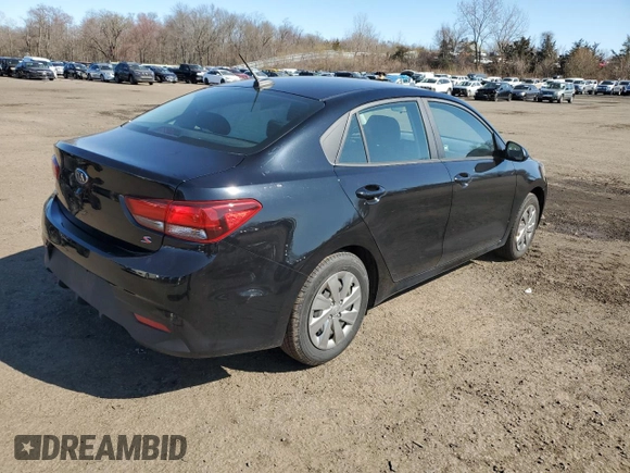 2020 Kia Rio S with VIN 3KPA24AD7LE260429, listed as a Copart auction lot 52285535 with 40,881 mi miles and Salvage Title. Bid and sale history available at DreamBid. Image 3.