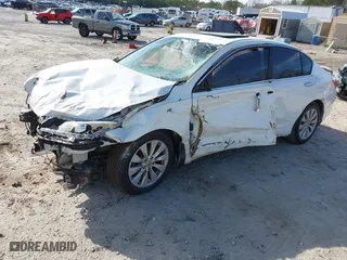 2014 Honda Accord Sedan EX-L with VIN 1HGCR2F88EA203751, listed as a IAAI auction lot 41608367 with 143,025 mi miles. Bid and sale history available at carsss.com. Image 17.