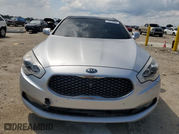 2015 Kia K900 Premium with VIN KNALU4D49F6026279, listed as a Copart auction lot 71614904 with 103,929 mi miles and Salvage Title. Bid and sale history available at carsss.com. Image 5.