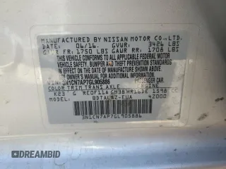 2016 Nissan Versa S z VIN 3N1CN7AP7GL905886, wystawiony jako Copart lot #48686295 z przebiegiem 142 507 mil mil oraz Szkoda całkowita • Salvage title. Historia ofert i sprzedaży dostępna na DreamBid. Obrazek 13.