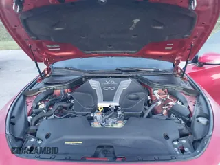 2018 Infiniti Q60 RED SPORT 400 with VIN JN1FV7EL4JM630513, listed as a IAAI auction lot 40411948 with 59,373 mi miles. Bid and sale history available at carsss.com. Image 10.