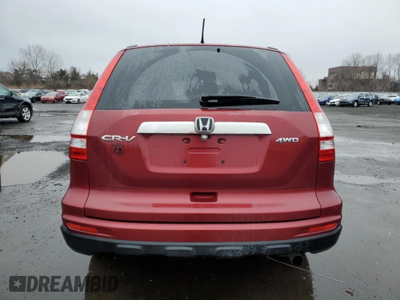 2010 Honda CR-V EX z VIN JHLRE4H56AC012656, wystawiony jako Copart lot #50982635 z przebiegiem 97 223 mil mil oraz Szkoda całkowita • Salvage title. Historia ofert i sprzedaży dostępna na DreamBid. Obrazek 6.