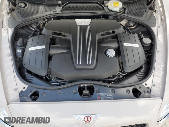2014 Bentley Continental GT with VIN SCBFT7ZA7EC094358, listed as a Copart auction lot 42711585 with 19,779 mi miles and Salvage Title. Bid and sale history available at DreamBid. Image 11.