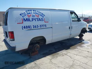 2003 Ford Econoline Cargo with VIN 1FTNE24L23HB81499, listed as a IAAI auction lot 41944485 with 86,629 mi miles and . Bid and sale history available at DreamBid. Image 4.