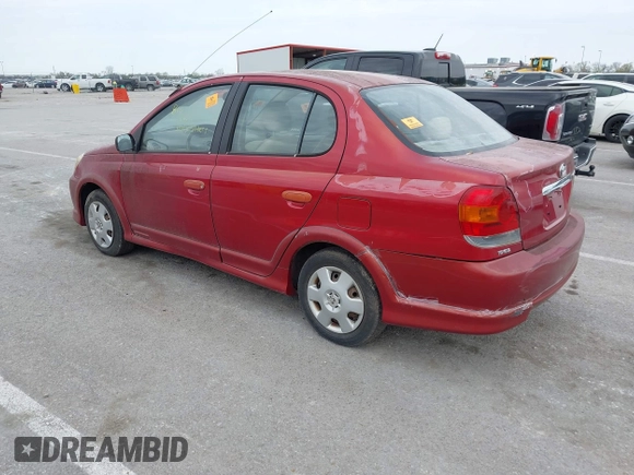 2003 Toyota ECHO with VIN JTDBT123735041326, listed as a IAAI auction lot 42029676 with 1 mi miles. Bid and sale history available at carsss.com. Image 3.
