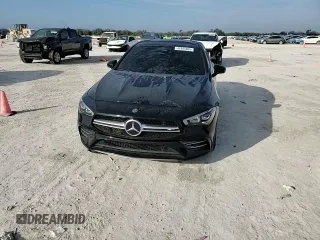 2022 Mercedes-Benz CLA 35 AMG with VIN W1K5J5BB2NN272578, listed as a Copart auction lot 42485465 with 28,671 mi miles and Salvage Title. Bid and sale history available at DreamBid. Image 11.