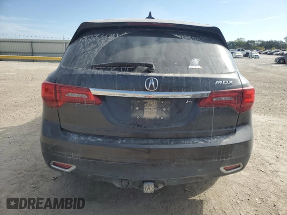 2014 Acura MDX with VIN 5FRYD3H25EB019858, listed as a Copart auction lot 76499754 with 149,413 mi miles and Salvage Title. Bid and sale history available at carsss.com. Image 6.