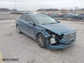 2017 Hyundai Sonata 2.4L with VIN 5NPE24AF6HH497550, listed as a IAAI auction lot 41707185 with 135,797 mi miles. Bid and sale history available at carsss.com. Image 18.