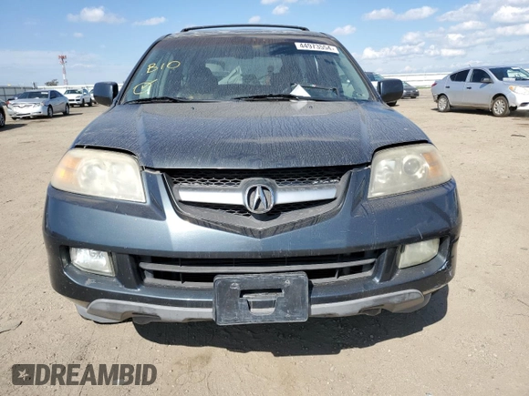 2006 Acura MDX Touring w/Navi with VIN 2HNYD18826H532288, listed as a Copart auction lot 44973554 with 0 mi miles and Non Repairable. Bid and sale history available at carsss.com. Image 5.