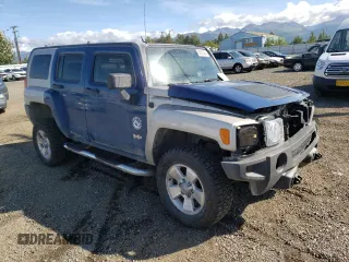 2006 Hummer H3 with VIN 5GTDN136168132745, listed as a Copart auction lot 66818484 with 0 mi miles and Salvage Title. Bid and sale history available at carsss.com. Image 4.
