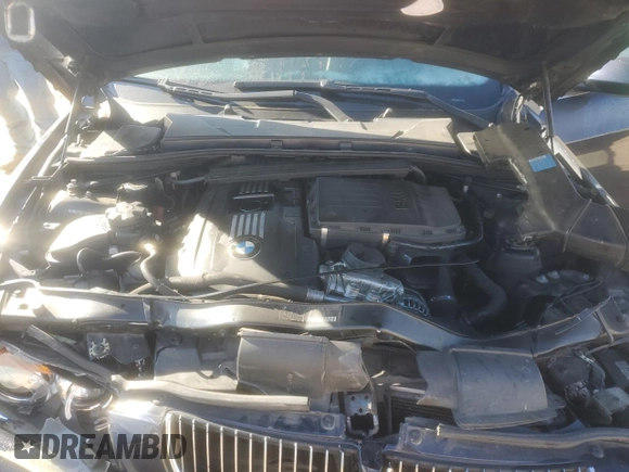 2008 BMW 3 Series 335i with VIN WBAVB77538NM05405, listed as a Copart auction lot 46703755 with 0 mi miles and Salvage Title. Bid and sale history available at carsss.com. Image 13.