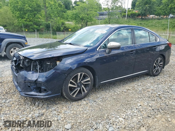 2018 Subaru Legacy Special Sports with VIN 4S3BNAS65J3030922, listed as a Copart auction lot 57316464 with 107,025 mi miles and Salvage Title. Bid and sale history available at DreamBid. Image 1.