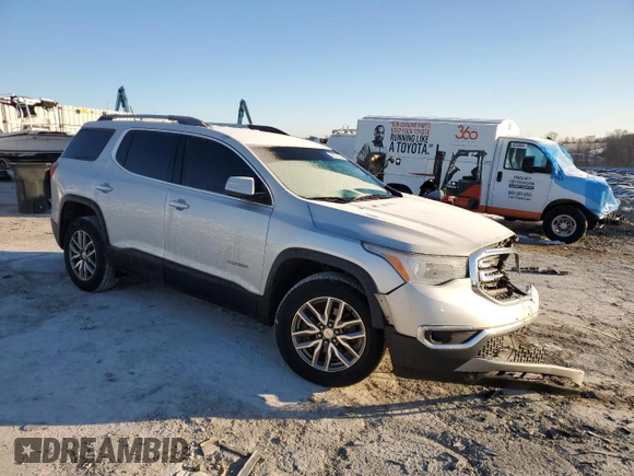 2018 GMC Acadia SLE with VIN 1GKKNSLA5JZ110473, listed as a Copart auction lot 42616735 with 152,383 mi miles and Salvage Title. Bid and sale history available at DreamBid. Image 4.