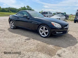 2015 Mercedes-Benz SLK 250 with VIN WDDPK4HA1FF098934, listed as a Copart auction lot 55996085 with 75,655 mi miles and Clean Title. Bid and sale history available at DreamBid. Image 1.