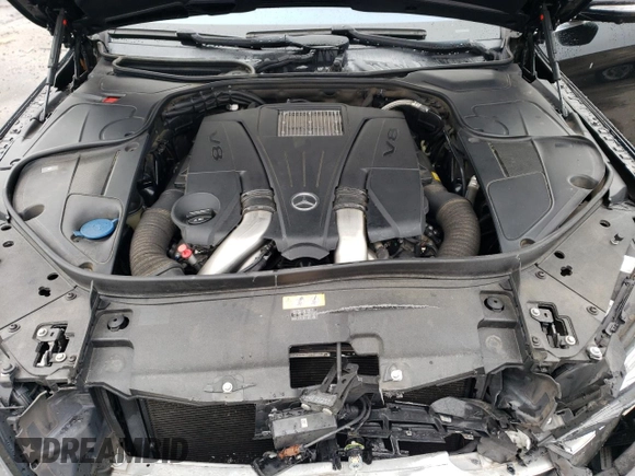 2017 Mercedes-Benz S 550 with VIN WDDUG8CB0HA322299, listed as a Copart auction lot 44049715 with 107,599 mi miles and Salvage Title. Bid and sale history available at carsss.com. Image 12.