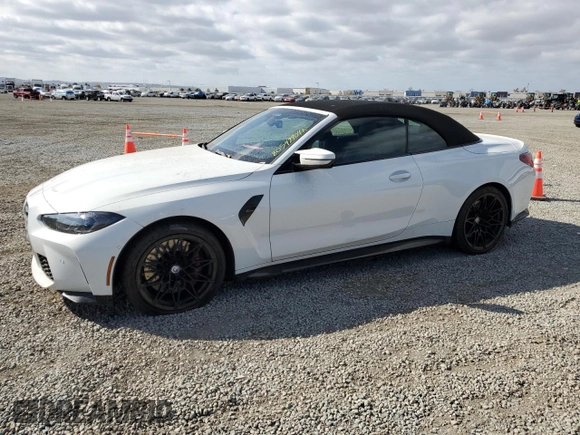 2023 BMW M4 Competition xDrive with VIN WBS33BA03PCL64820, listed as a Copart auction lot 80542904 with 15,198 mi miles and Salvage Title. Bid and sale history available at carsss.com. Image 1.