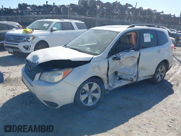 2014 Subaru Forester 2.5i Touring with VIN JF2SJAMC6EH413261, listed as a IAAI auction lot 40672035 with 1 mi miles. Bid and sale history available at carsss.com. Image 17.
