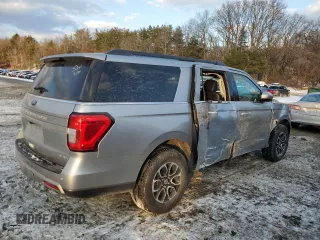2022 Ford Expedition Max XLT z VIN 1FMJK1HT4NEA58816, wystawiony jako Copart lot #42107025 z przebiegiem 38 849 mil mil oraz Szkoda całkowita • Salvage title. Historia ofert i sprzedaży dostępna na DreamBid. Obrazek 3.