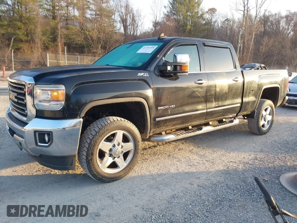 2015 GMC Sierra 2500HD available WiFi SLT with VIN 1GT12ZEG7FF606328, listed as a IAAI auction lot 41793799 with 94,107 mi miles. Bid and sale history available at carsss.com. Image 18.