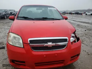 2009 Chevrolet Aveo LS with VIN KL1TD56E29B384227, listed as a Copart auction lot 80161444 with 139,502 mi miles and Salvage Title. Bid and sale history available at carsss.com. Image 5.