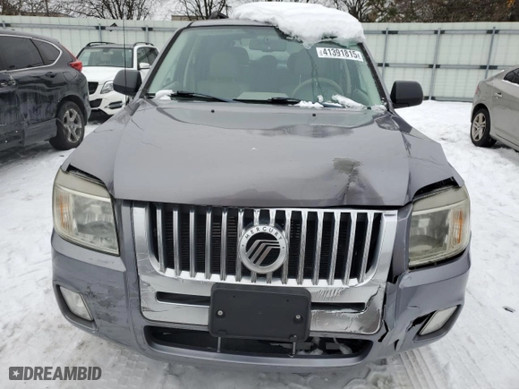 2008 Mercury Mariner with VIN 4M2CU81ZX8KJ50074, listed as a Copart auction lot 41391815 with 160,665 mi miles and Salvage Title. Bid and sale history available at carsss.com. Image 5.