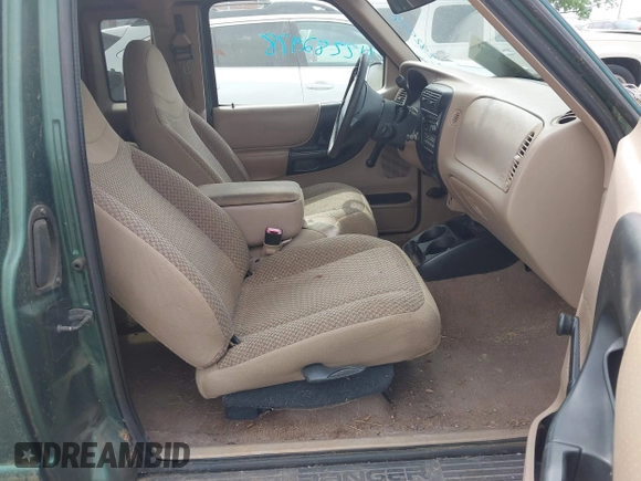 1999 Ford Ranger XL with VIN 1FTYR14V1XPB54402, listed as a IAAI auction lot 42282978 with 95,390 mi miles and . Bid and sale history available at DreamBid. Image 5.