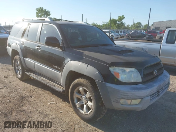 2003 Toyota 4Runner SR5 z VIN JTEZU14R030001935, wystawiony jako IAAI lot #42262364 z przebiegiem 262 884 mil mil oraz . Historia ofert i sprzedaży dostępna na DreamBid. Obrazek 1.