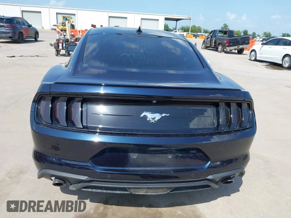 2021 Ford Mustang EcoBoost with VIN 1FA6P8TH7M5134461, listed as a IAAI auction lot 42526727 with 56,494 mi miles and . Bid and sale history available at DreamBid. Image 16.