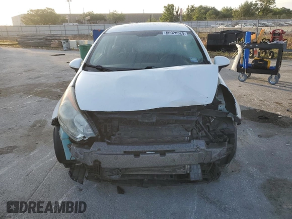 2013 Kia Rio LX with VIN KNADM5A38D6232986, listed as a Copart auction lot 50928325 with 68,799 mi miles and Salvage Title. Bid and sale history available at DreamBid. Image 5.
