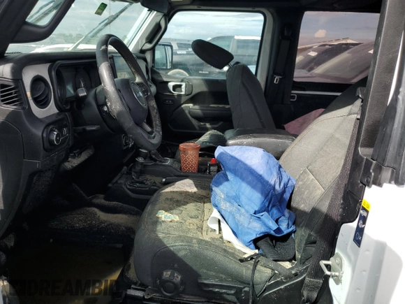 2024 Jeep Wrangler Sport S z VIN 1C4PJXAN9RW136328, wystawiony jako Copart lot #73871304 z przebiegiem Nie podano mil oraz Nie do naprawy • Non repairable. Historia ofert i sprzedaży dostępna na DreamBid. Obrazek 7.
