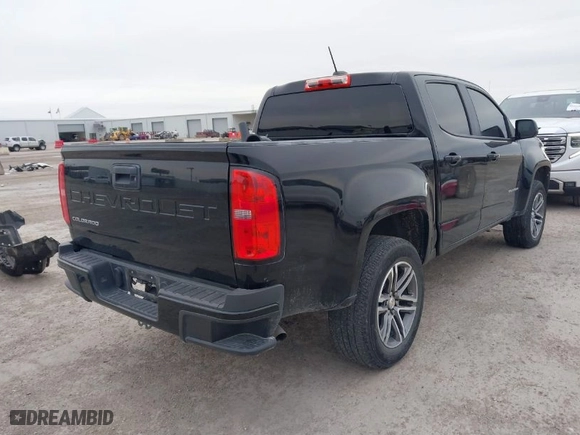 2022 Chevrolet Colorado 2WD Work Truck with VIN 1GCGSBEA3N1284912, listed as a IAAI auction lot 41614664 with 54,549 mi miles. Bid and sale history available at carsss.com. Image 4.
