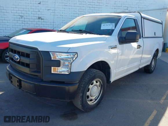 2016 Ford F-150 XL with VIN 1FTMF1C82GKE78877, listed as a IAAI auction lot 41767672 with 226,424 mi miles. Bid and sale history available at carsss.com. Image 17.