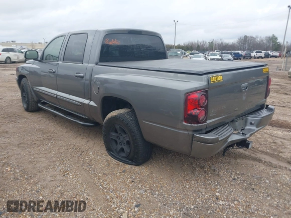 2005 Dodge Dakota SLT with VIN 1D7HE48N05S293699, listed as a IAAI auction lot 41541498 with 166,159 mi miles and . Bid and sale history available at carsss.com. Image 3.