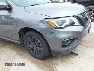2017 Nissan Pathfinder SL with VIN 5N1DR2MM6HC672523, listed as a IAAI auction lot 42165353 with 155,123 mi miles. Bid and sale history available at carsss.com. Image 6.