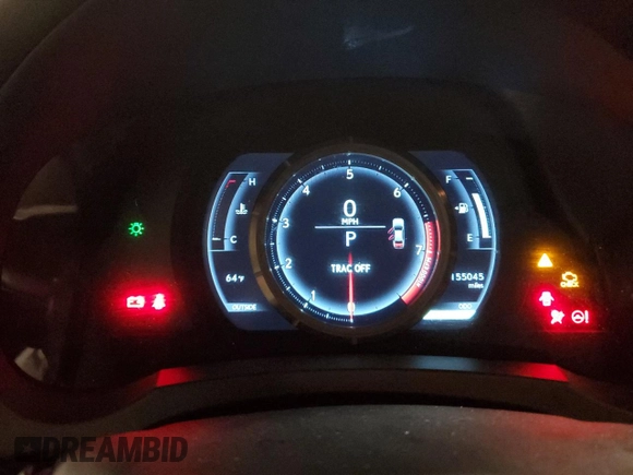 2014 Lexus IS 250 with VIN JTHBF1D2XE5042841, listed as a Copart auction lot 80732934 with 155,045 mi miles and Salvage Title. Bid and sale history available at carsss.com. Image 9.