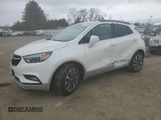 2019 Buick Encore Essence with VIN KL4CJCSM7KB860734, listed as a Copart auction lot 47635295 with 23,935 mi miles and Salvage Title. Bid and sale history available at carsss.com. Image 1.