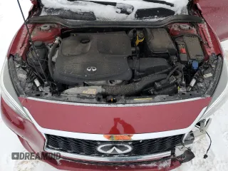 2017 Infiniti QX30 Premium with VIN SJKCH5CP9HA021587, listed as a Copart auction lot 45112045 with 127,276 mi miles and Salvage Title. Bid and sale history available at DreamBid. Image 11.